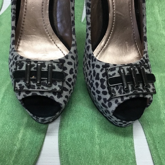 BCBGeneration Suede Leather Platforms. - Picture 4 of 8